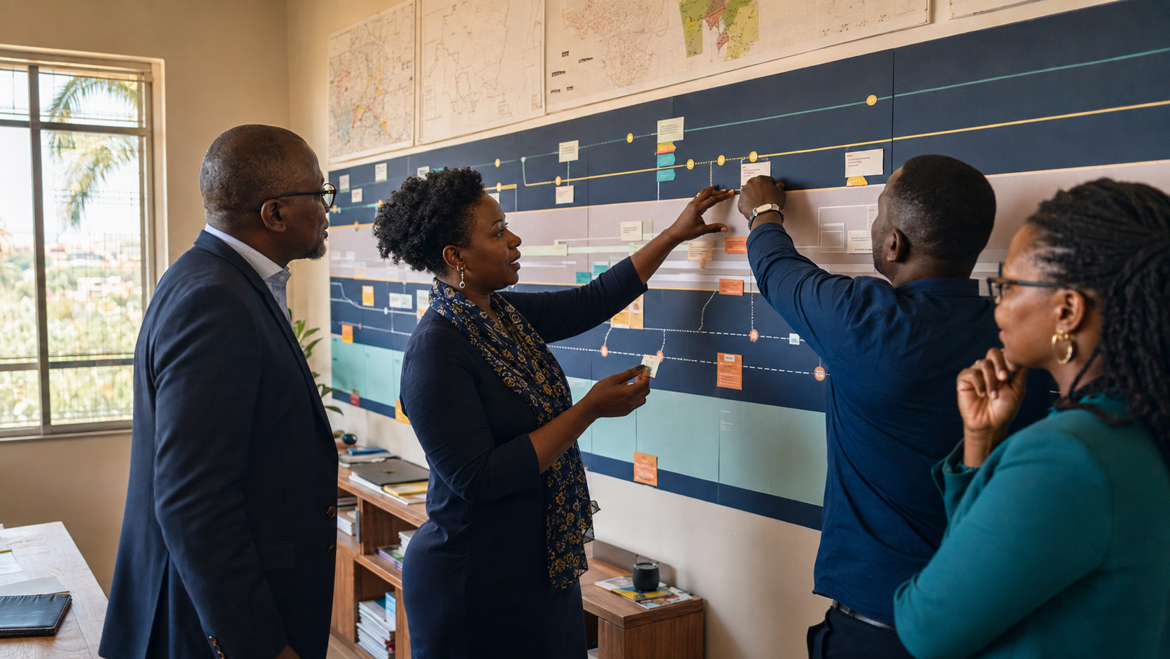 Thorn Consulting programme leaders structuring delivery roadmap and controls